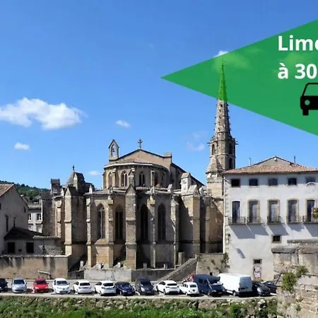 Le Cocon Zen - Balcon -bureau - Centre-ville Castelnaudary